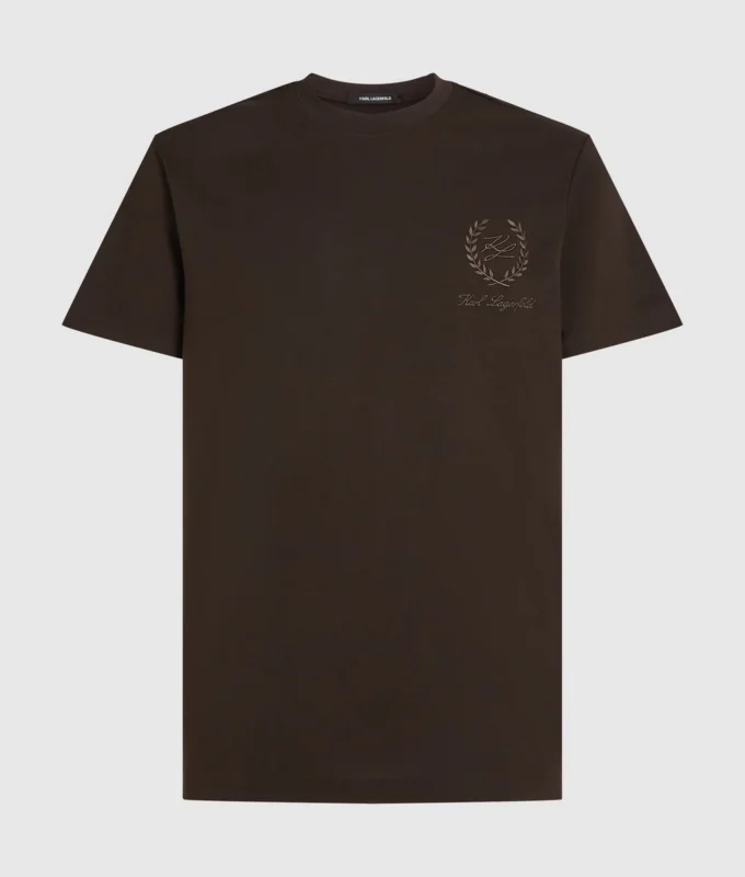 T-shirt lounge con stemma T-shirt lounge con stemma