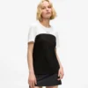 T-shirt monocromatica iconica