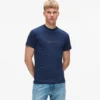 T-shirt slim con logo