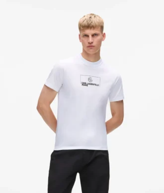 T-shirt slim con logo