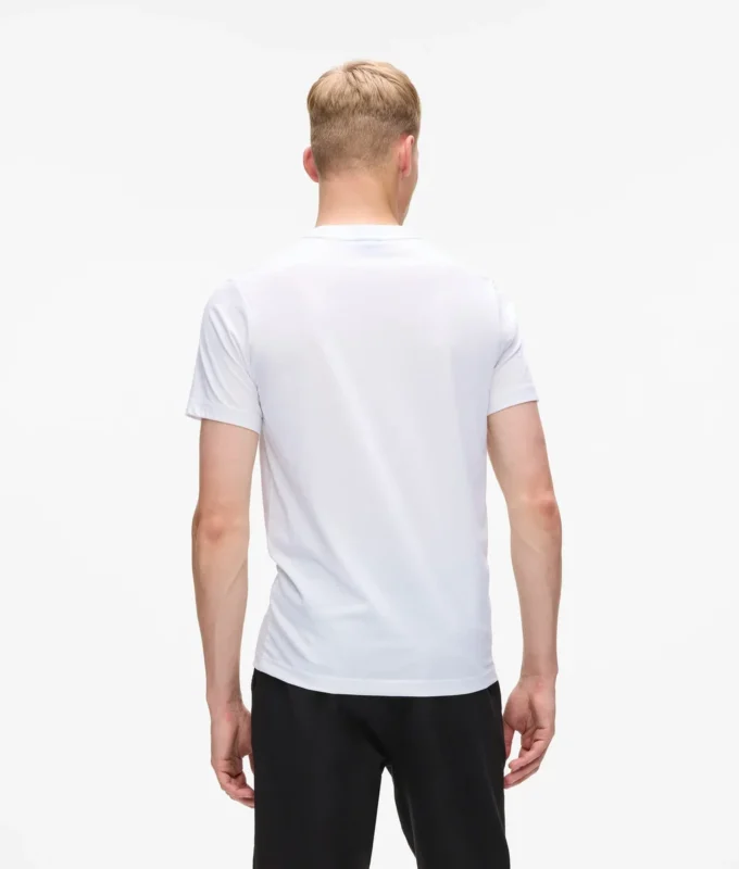 T-shirt slim con logo