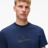 T-shirt slim con logo