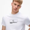 T-shirt slim con logo