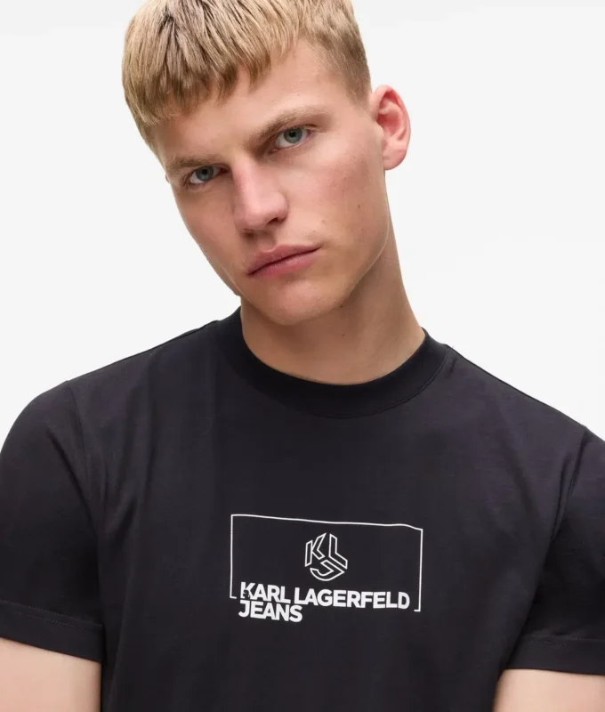 T-shirt slim con logo