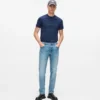 T-shirt slim con logo