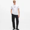 T-shirt slim con logo