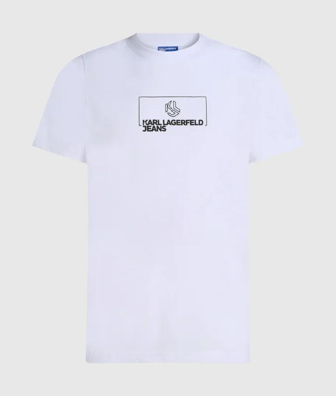 T-shirt slim con logo