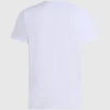 T-shirt slim con logo