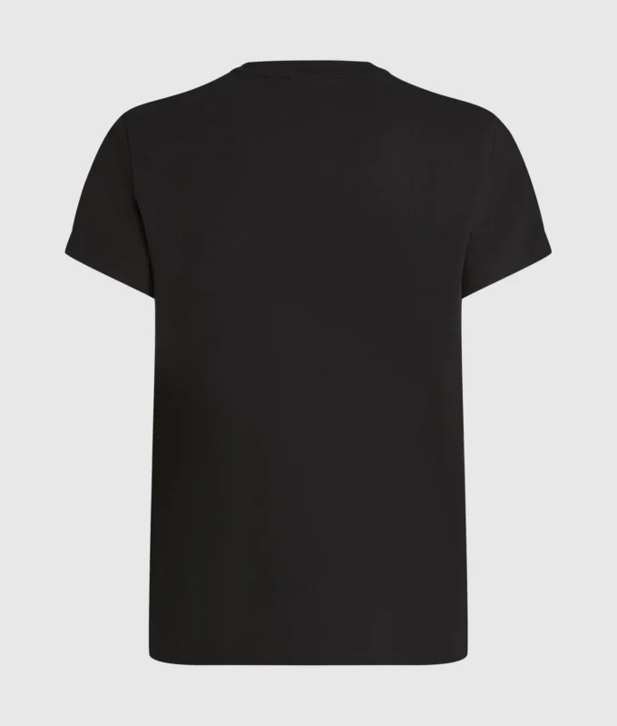 T-shirt slim con logo