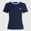T-shirt slim fit a costine Ikon