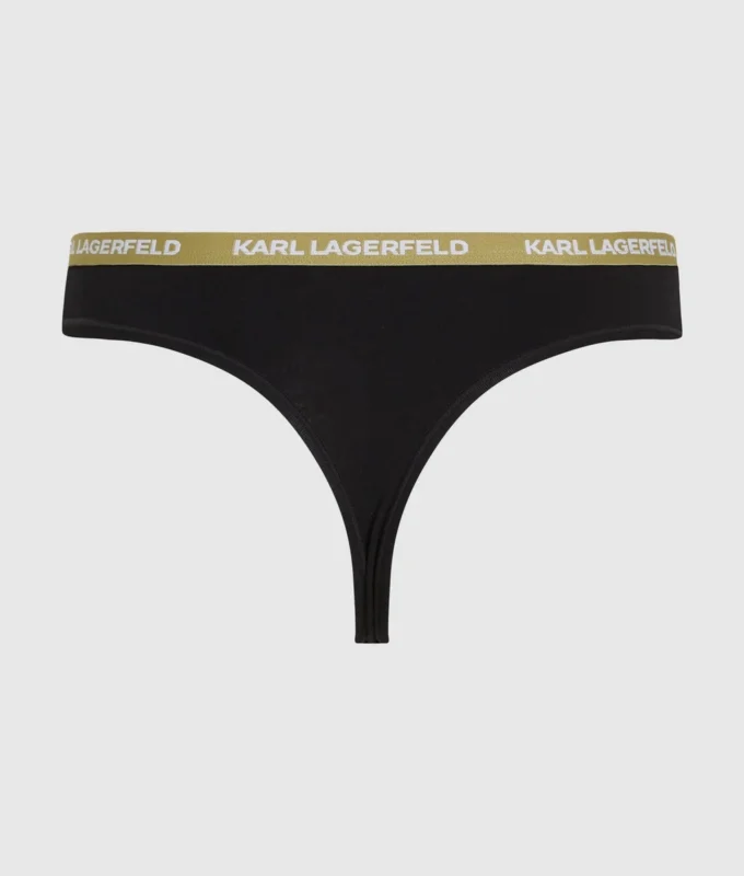 Tanga con cintura multicolore – confezione da 3