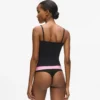 Tanga con etichetta con logo – confezione da 7
