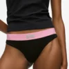 Tanga con etichetta con logo – confezione da 7