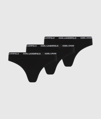 Tanga con logo – Confezione da 3