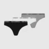 Tanga con logo – Confezione da 3