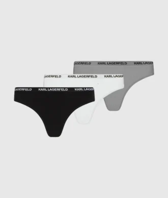 Tanga con logo – Confezione da 3