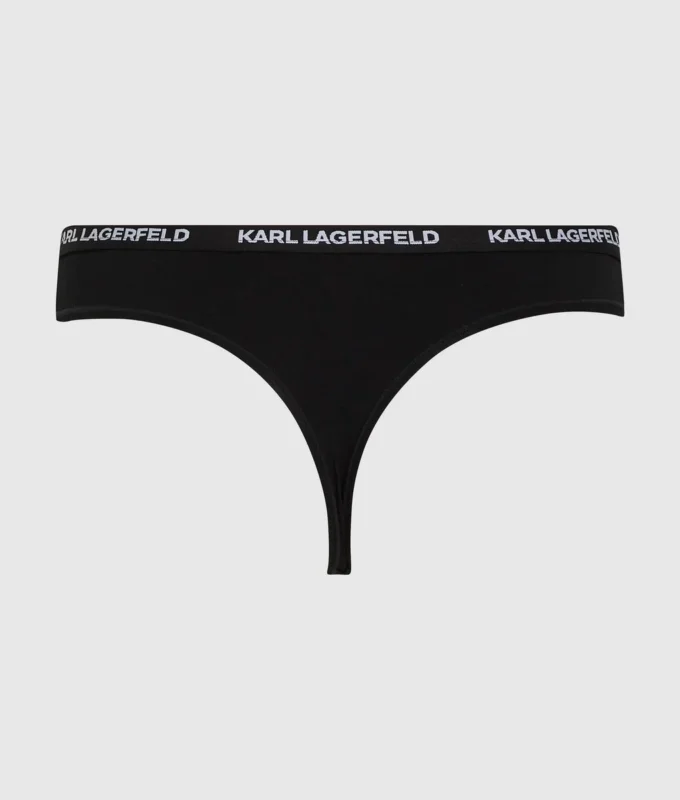 Tanga con logo – Confezione da 3