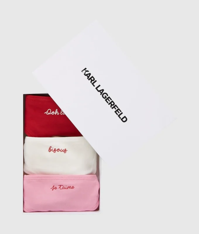Tanga Love Notes – Confezione da 3 Tanga Love Notes – Confezione da 3