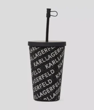 TAZZA DA VIAGGIO CON LOGO IN STRASS