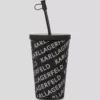 TAZZA DA VIAGGIO CON LOGO IN STRASS TAZZA DA VIAGGIO CON LOGO IN STRASS