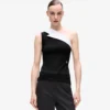 Top asimmetrico con revers Karl DNA Top asimmetrico con revers Karl DNA