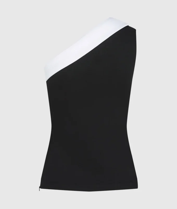 Top asimmetrico con revers Karl DNA Top asimmetrico con revers Karl DNA