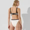 TOP BIKINI A BANDOLETTA MONOCROMATICO TOP BIKINI A BANDOLETTA MONOCROMATICO