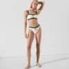 TOP BIKINI A BANDOLETTA MONOCROMATICO TOP BIKINI A BANDOLETTA MONOCROMATICO