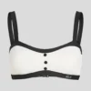 TOP BIKINI A BANDOLETTA MONOCROMATICO TOP BIKINI A BANDOLETTA MONOCROMATICO