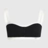 TOP BIKINI A BANDOLETTA MONOCROMATICO TOP BIKINI A BANDOLETTA MONOCROMATICO