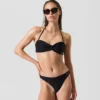 TOP BIKINI A BANDOLIERINA A RIGHE