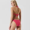TOP BIKINI A BANDOLIERINA A RIGHE