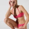 TOP BIKINI A BANDOLIERINA A RIGHE
