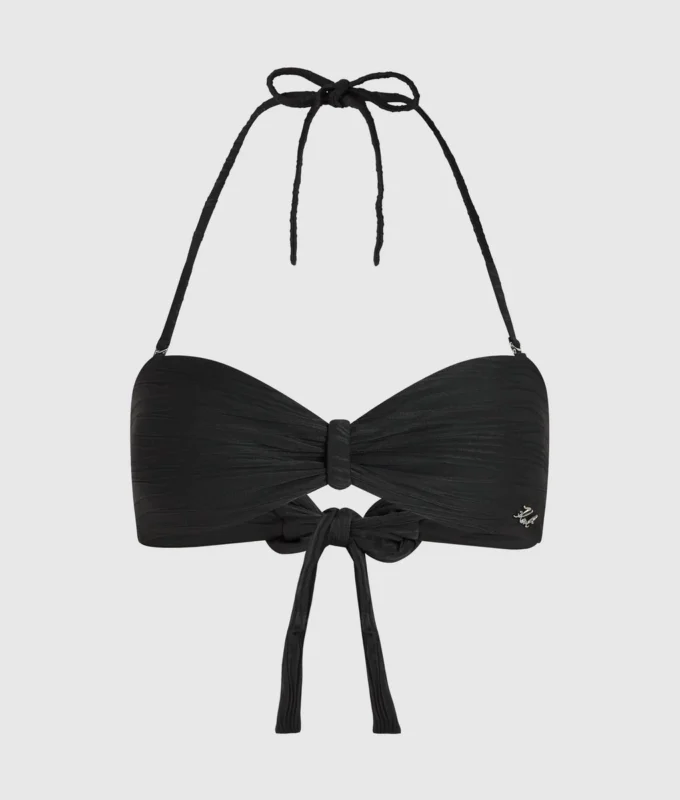 TOP BIKINI A BANDOLIERINA A RIGHE