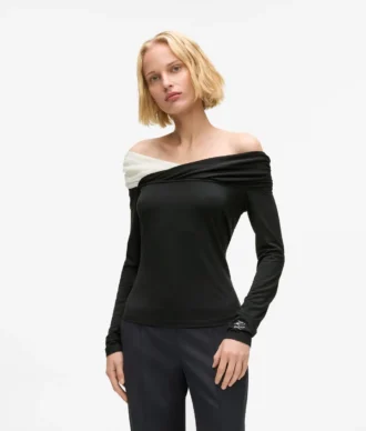 Top con spalle scoperte