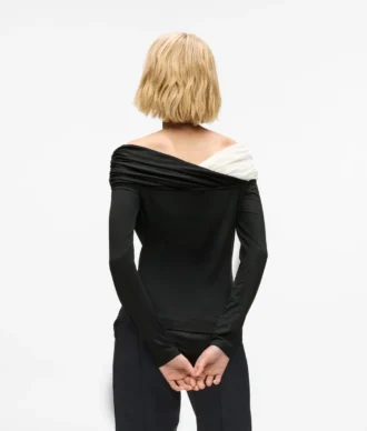 Top con spalle scoperte