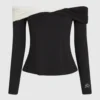 Top con spalle scoperte Top con spalle scoperte