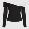 Top con spalle scoperte Top con spalle scoperte
