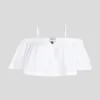 TOP DA SPIAGGIA CORTO CON SPALLE SCOPERTE