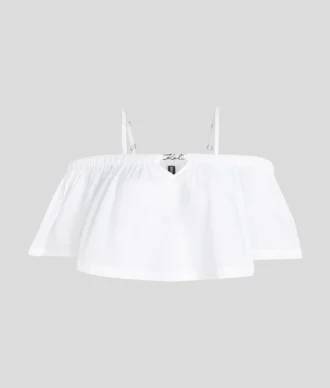 TOP DA SPIAGGIA CORTO CON SPALLE SCOPERTE