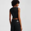 TOP IN DENIM RIVESTITO TOP IN DENIM RIVESTITO