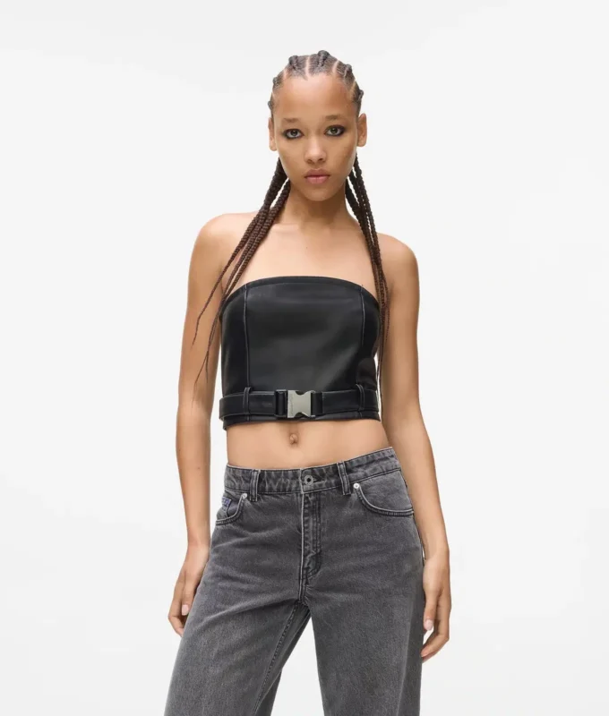 Top in ecopelle