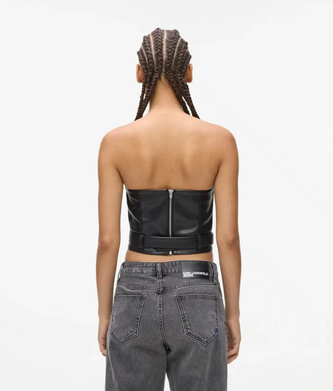 Top in ecopelle