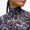 Top in maglia con stampa all-over Top in maglia con stampa all-over