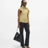 Top in maglia metallizzata Top in maglia metallizzata