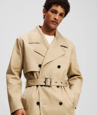 TRENCH CON CAPPUCCIO