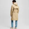 TRENCH CON CAPPUCCIO