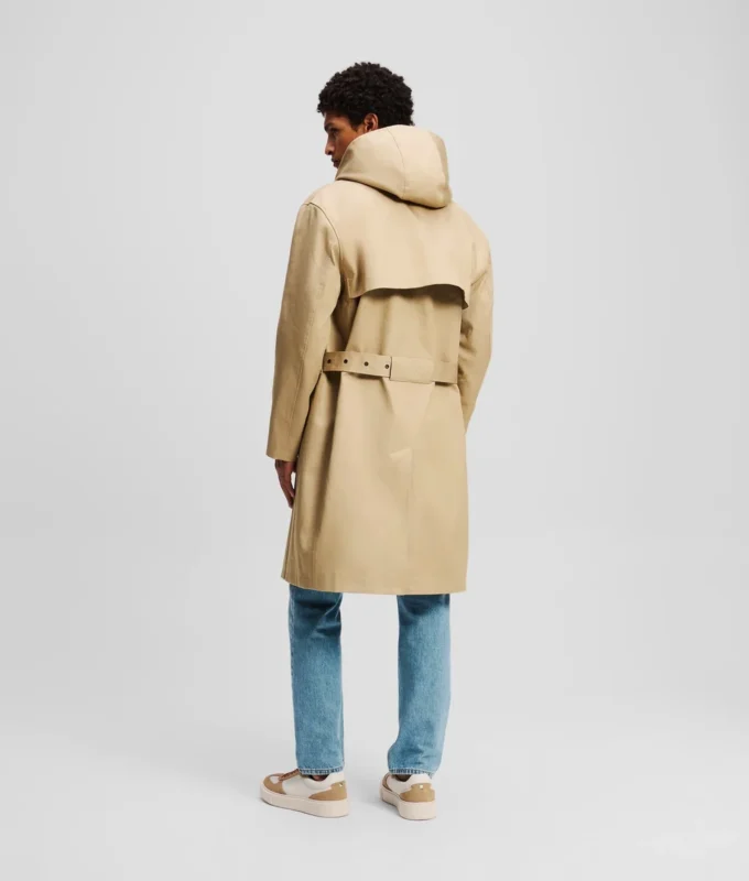 TRENCH CON CAPPUCCIO