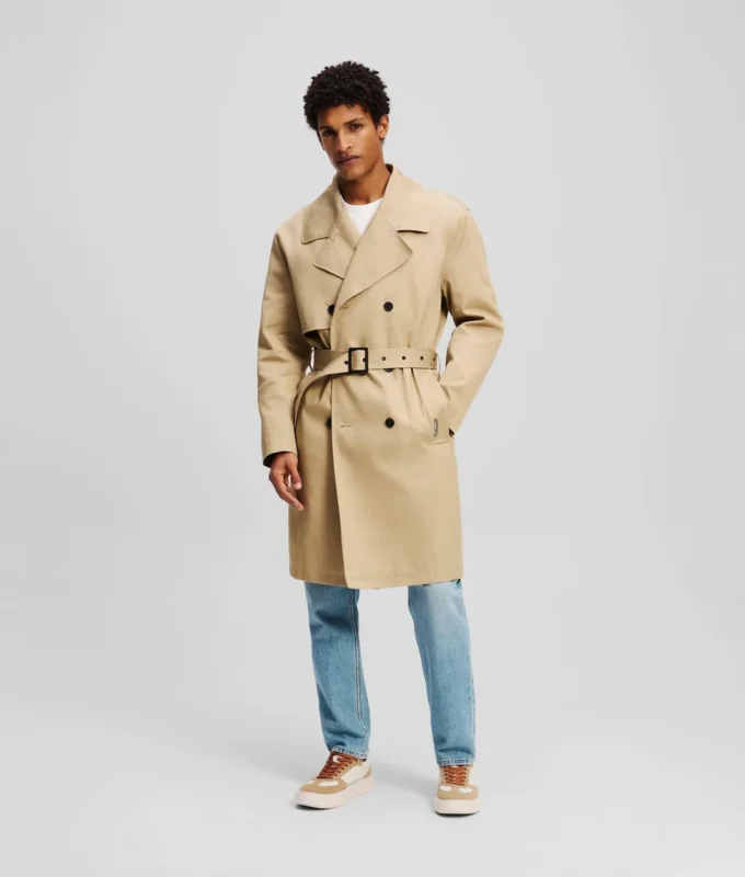 TRENCH CON CAPPUCCIO