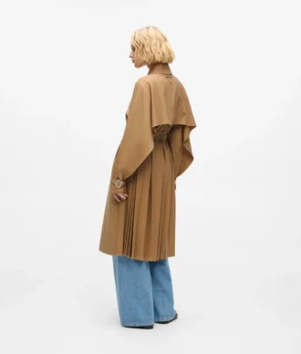 Trench con pieghe